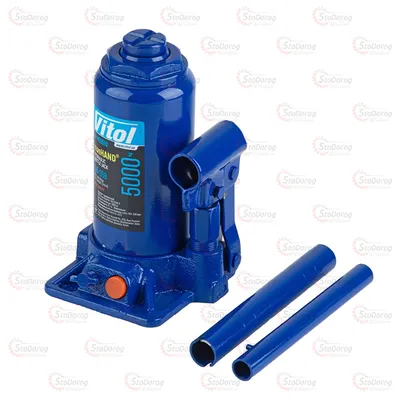 Домкрат Гідравлічний Пляшковий 5т  VITOL IH-185355D 2
