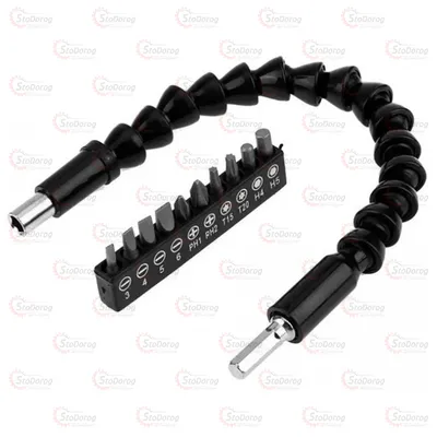 Подовжувач гнучкий для викрутки 10 в 1 Flexible Screw Tool NF-00007065