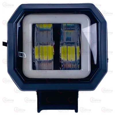 Фари додаткові LED 005 Квадрат + Габарит