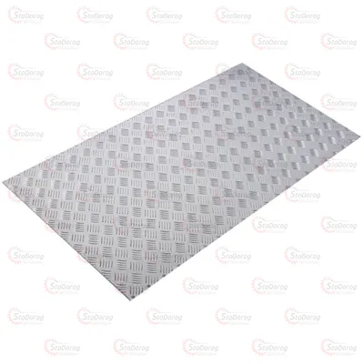 Лист Алюмінієвий 2мм 0.5х1м