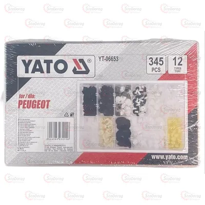 Набір Кліпс PEUGEOT 345  шт YT-06653