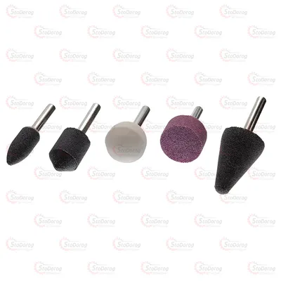 Набір шліфувального каміння 5шт Intertool BT-0015