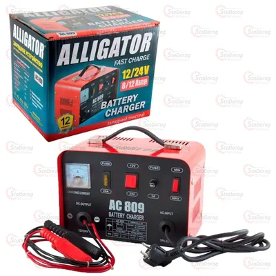 Зарядний пристрій Alligator 20А  12-24V AC809