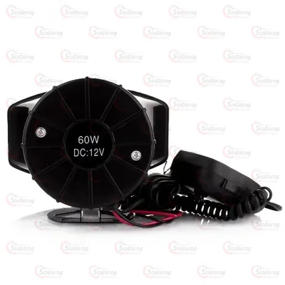 Сирена з мікрофоном Elegant 7 Тон 60w 100797 2