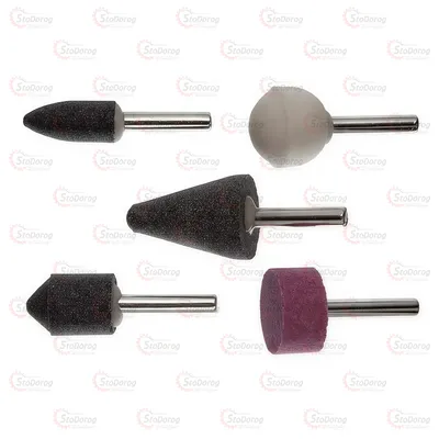 Набір шліфувального каміння 5шт Intertool BT-0015 2