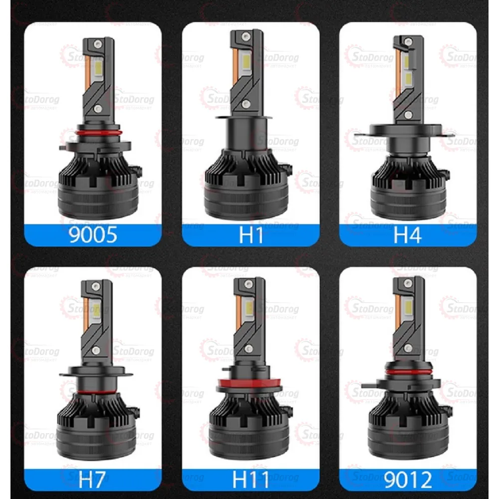 Лампа LED H4 T80  - фото 1