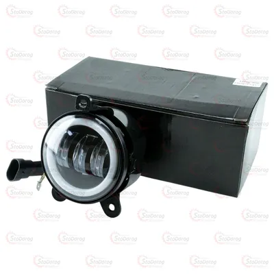 Протитуманки модельні Приора LED 12/24V 90мм Білий+Габарит HPG-106 2шт