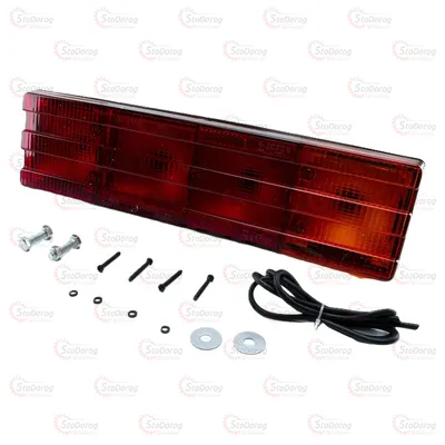 Ліхтар задній вантажний Mercedes-609 (SERTPLAST) білий 1шт