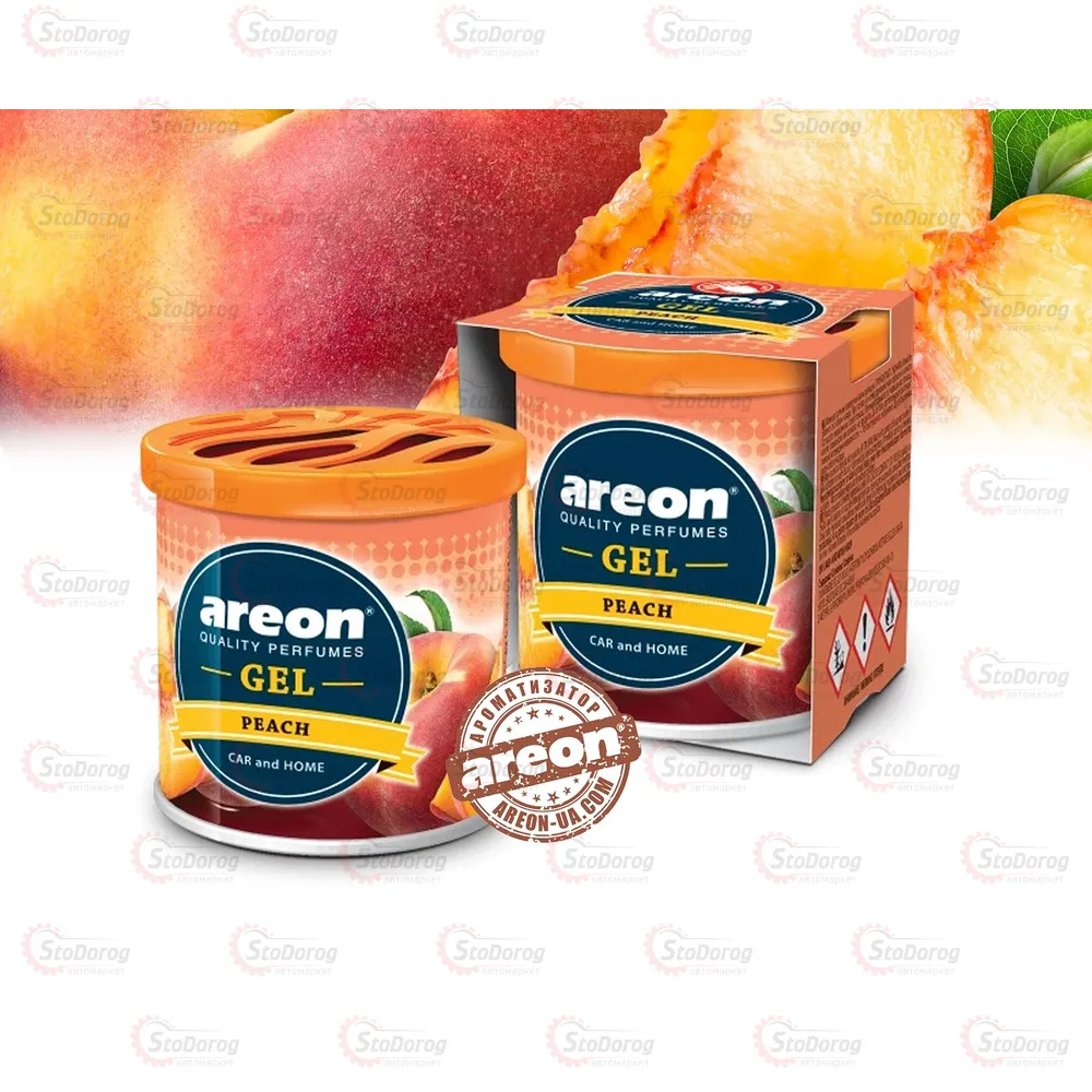Ароматизатор - Areon GEL - Peach  - фото 1