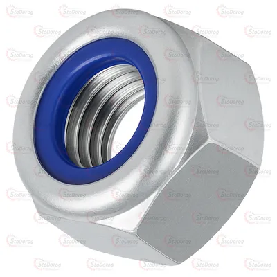 Гайка UNF .   3/8-24 UNF Gr5(8) цб Locknut 41759