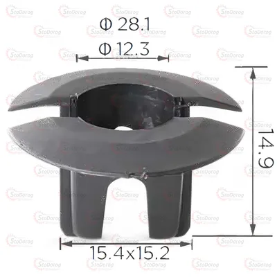 Кліпса під саморіз GM Opel Buick Cadillac Chevrolet 2