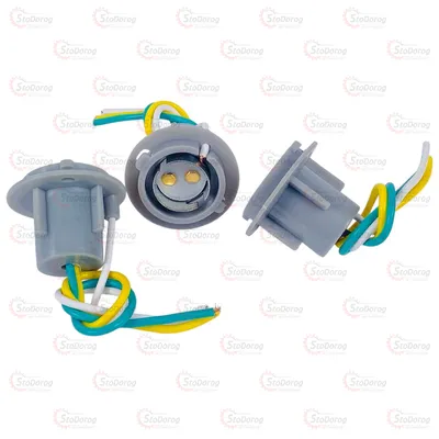 Патрон Ліхтаря 2-контактна 21/5W Lanos Sens Пластик PN15 2