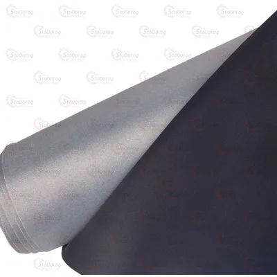 Тканина чорна для обшивки салону, потолка, дверей. 10п.см. х 1,8м