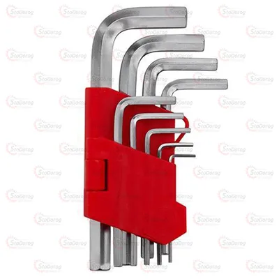 Набір шестигранн 1,5-10mm Intertool HT-0601 2