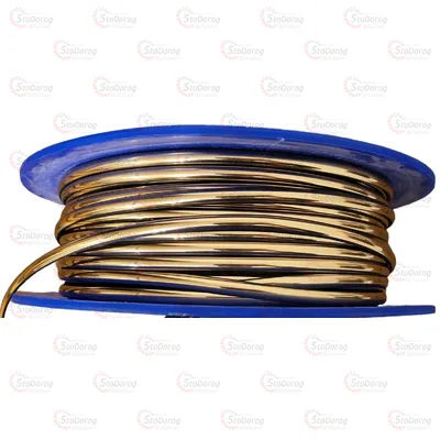 Молдинг Золото 12х3мм 1м На Скотчі 2