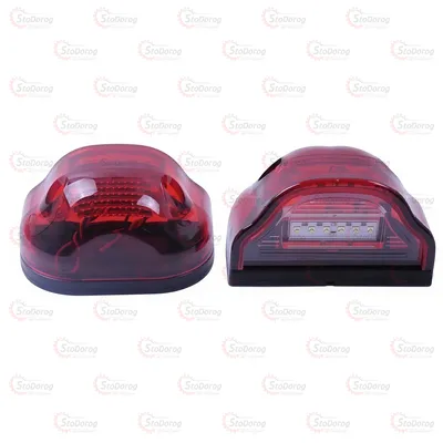 Підсвічування Номера Червоне 12/24V 6 LED TH-340 1шт Thoc Auto