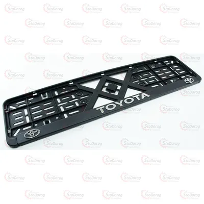 Рамка Номера Напис Хром TOYOTA