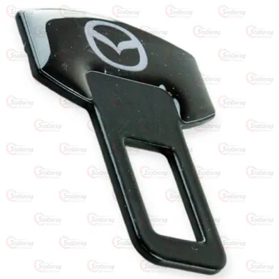 Заглушка ременя безпеки Метал/Силікон MAZDA