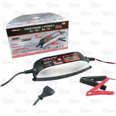 Зарядний Пристрій Car Commerce 2-4А 6-12v Імпульсний LCD диспл - 6 режимів