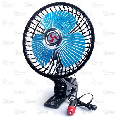 Вентилятор 12V D6 На Прищіпці LA 180201