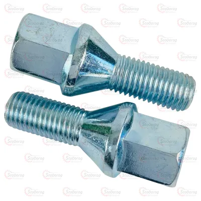 Болт Колісний M12x1,5x24мм Конус Цинк Ключ 17 2