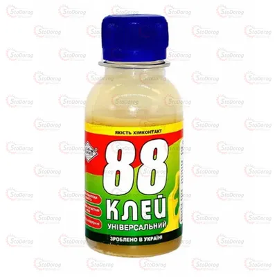 Клей 88 100ml метал дерево скло водостійкий універсальний