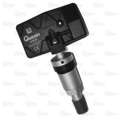 Датчик тиску в шинах Gussin TPMS програмованний срібний 433/315 МГц