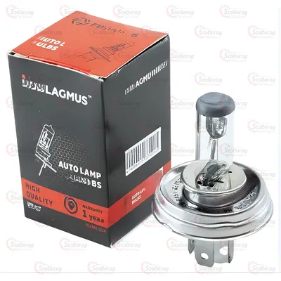 Лампа галогенна H4 12V 55/60W Flagmus P45t