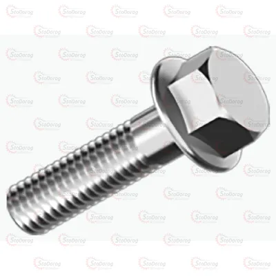 Болт DIN6921 М8х40 8.8 фланц/зуб.цб 1238