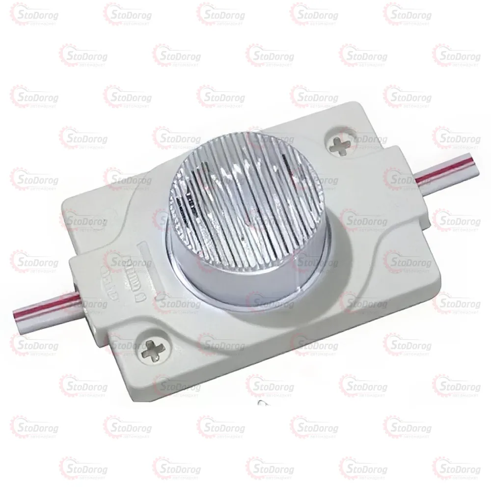 Модуль LED 12V білий 1 SMD лінза 1.5W 