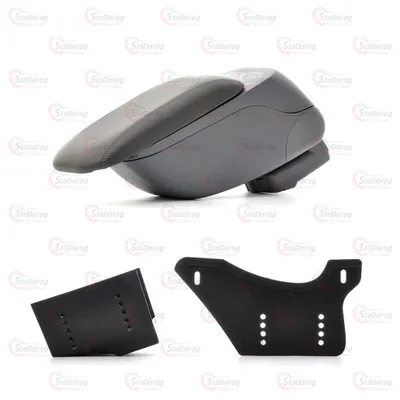 Підлокітнік універсальний Elegant 12см 100 517 Сірий 53351 2