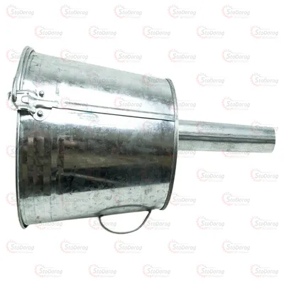 Лійка Металева Для Дизельного Палива Метал Прямий Носик 5 літрів Відро