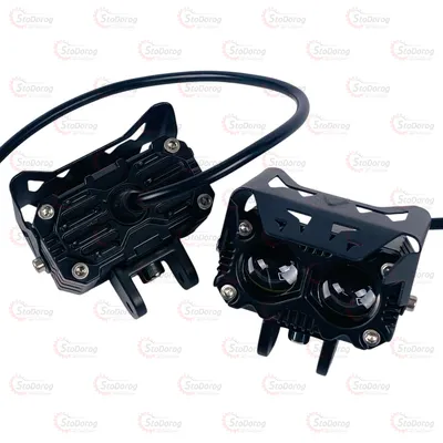 Фари додаткові LED W/Y 2 Lins Coba 12-20V 2