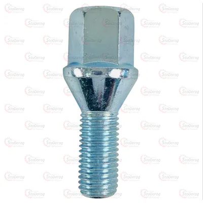 Болт Колісний M12x1,5x24мм Конус Цинк Ключ 17