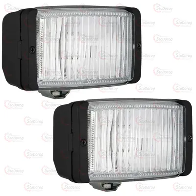 Додаткові Фари WESEM Ближні білі 138x78мм з Кришкою