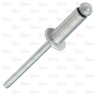 Заклепка 6,0х10 Al/St пл /4-6 DIN 2,0kN 8100