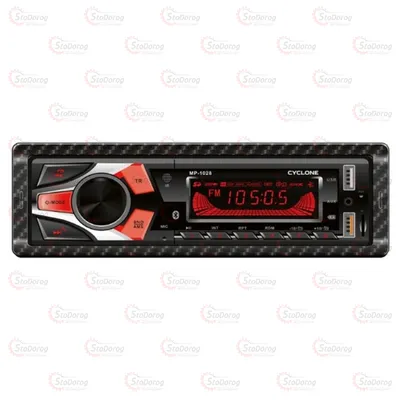 Автомагнітола CYCLONE 1028 BA RGB MP-1028