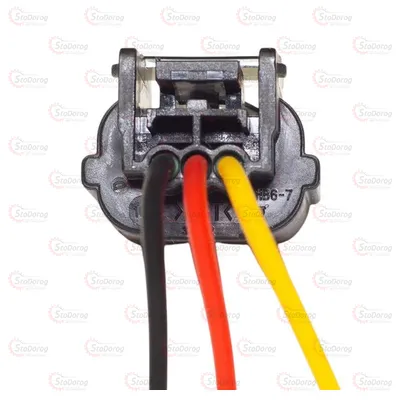 Роз'єм 3-к Renault Nissan датчик паркування 2