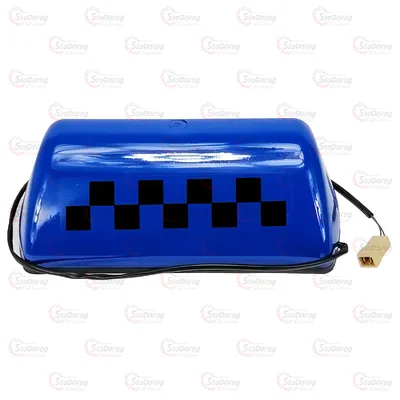 Фішка шашки таксі Синій