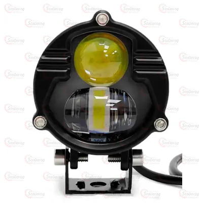 Фара-LED-Bi Круг P-71-40W 70*50 W/Y 10-80V