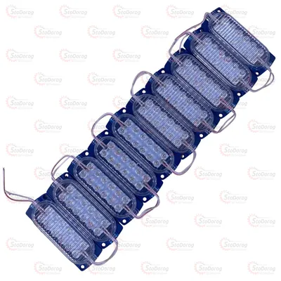 Модуль LED 24V синій 12 SMD 2835 LONG 2