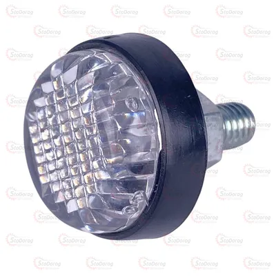 Болт Номера 1шт Білий