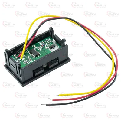 Вольтметр З Дисплеєм Врізний з Проводом 6/12/24В 0,56 ЗОРЯ 2