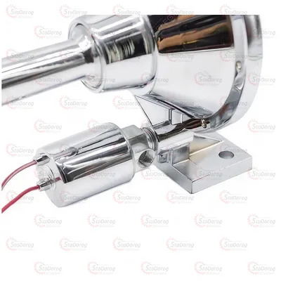 Сигнал повітряний 24V 12V ELEGANT 100706 1дудка 640мм квадрат 2