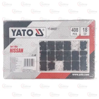 Набір Кліпс NISSAN 408  шт YT-06657