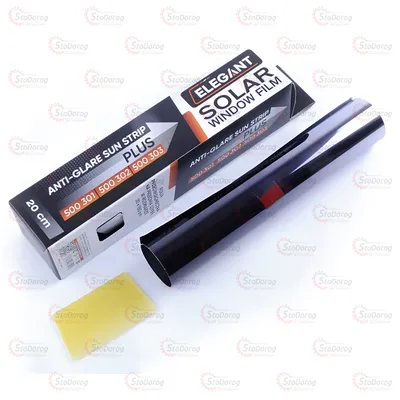 Плівка тонувальна 20х150см Black/Silver EL 500 303