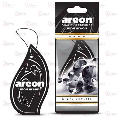 Ароматизатор - Areon Mon лист - Black Crystal