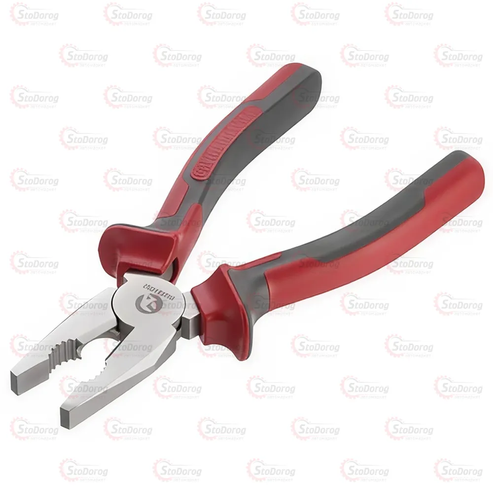 Плоскогубці 200мм Intertool HT-0106 