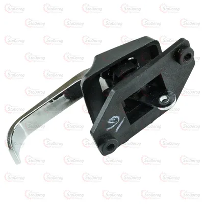 Ручка Гачок 2105 Пласт/Метал хром з кришкою 2