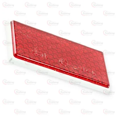 Катафот Прямокутний Червоний (STARK) UP-60